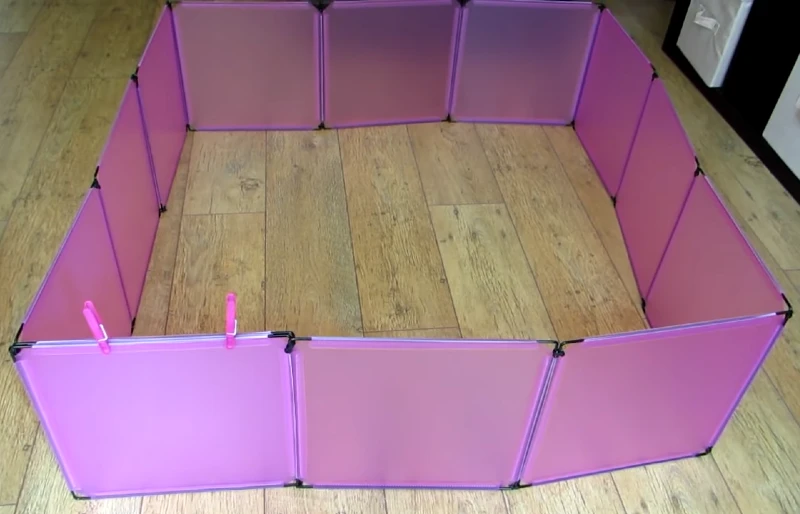 Parc pour hamster en nylon flexible bricolage
