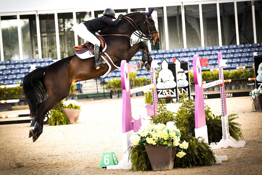 Luiza Leivas et Novak De Kalvarie en route vers la victoire du grand prix national