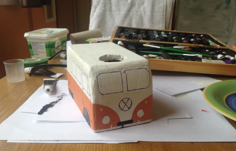 Camping-car pour hamster bricolage