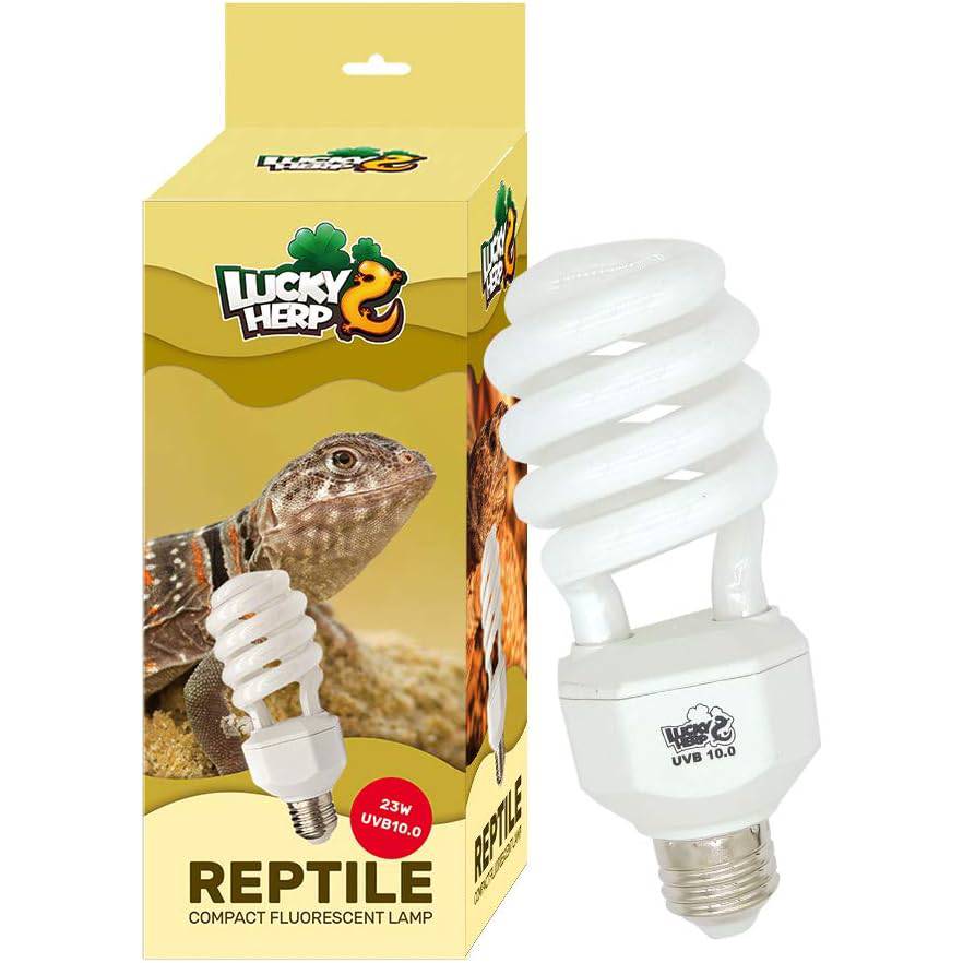 LUCKY HERP UVA UVB Lampe pour reptiles 10.0