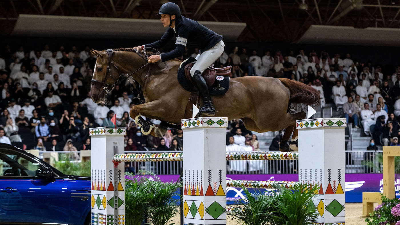 Henrik von Eckermann sacré champion de la finale de la Coupe du monde de saut d'obstacles