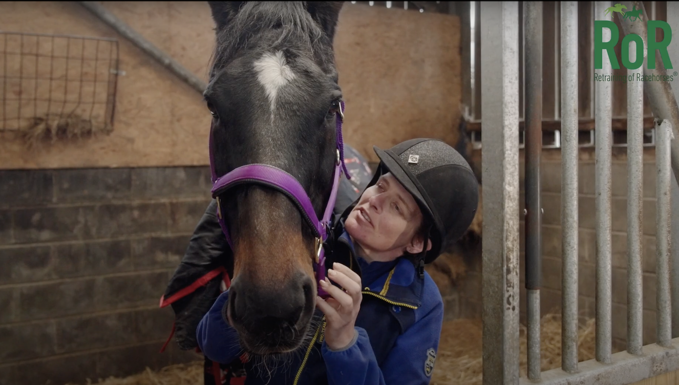 `` Il a ramassé que je ne peux pas voir '', explique le cavalier de l'ancien cheval de course «incroyable»