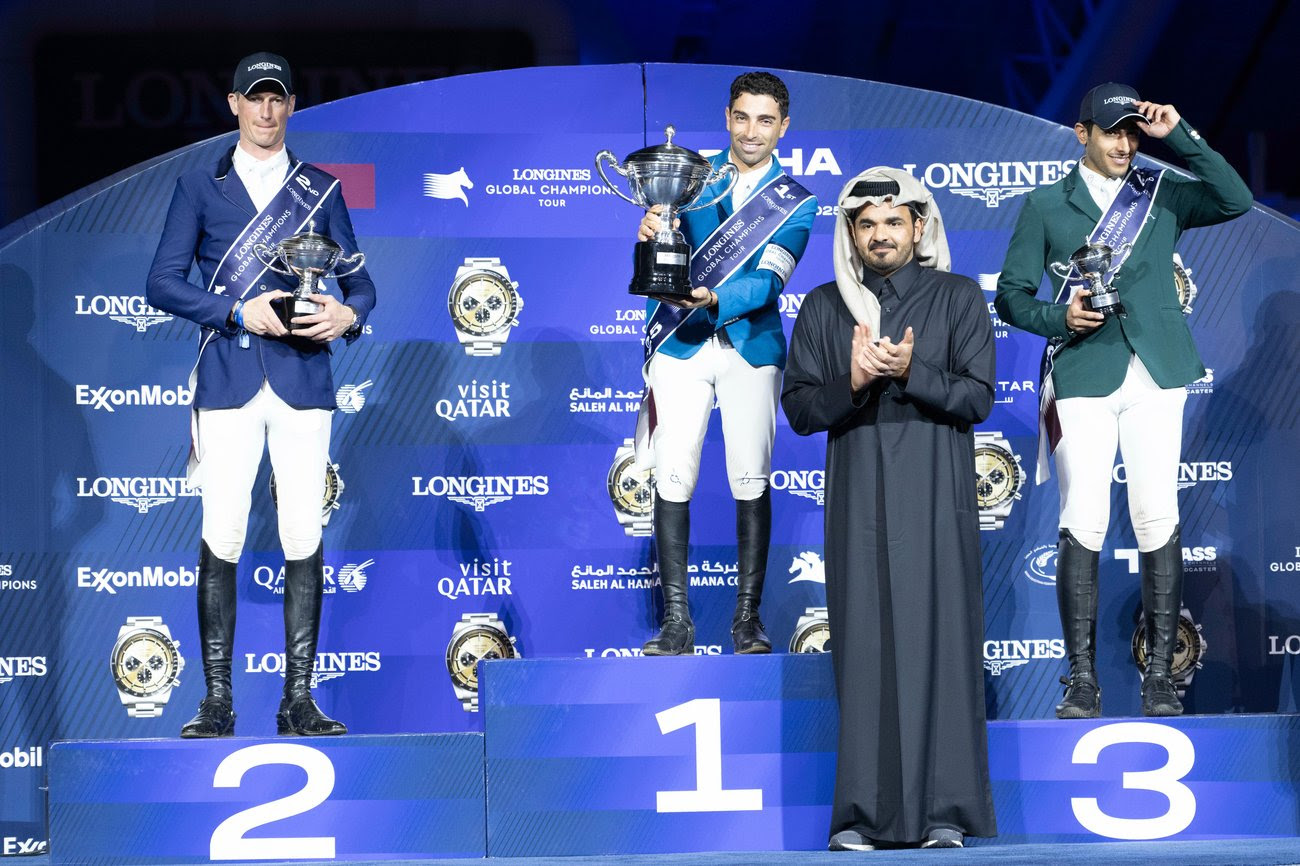 Newsjumping News: Le podium pour la tournée mondiale des champions de Doha, au Qatar, surmontée d'Abdel, a déclaré à propos de la Belgique.