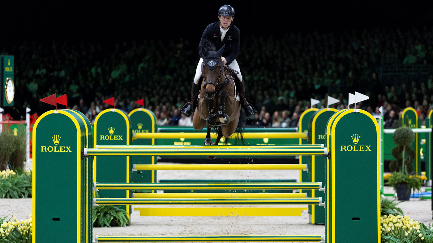 Grande-Bretagne Scott Brash Second en Hollandais Masters Grand Prix