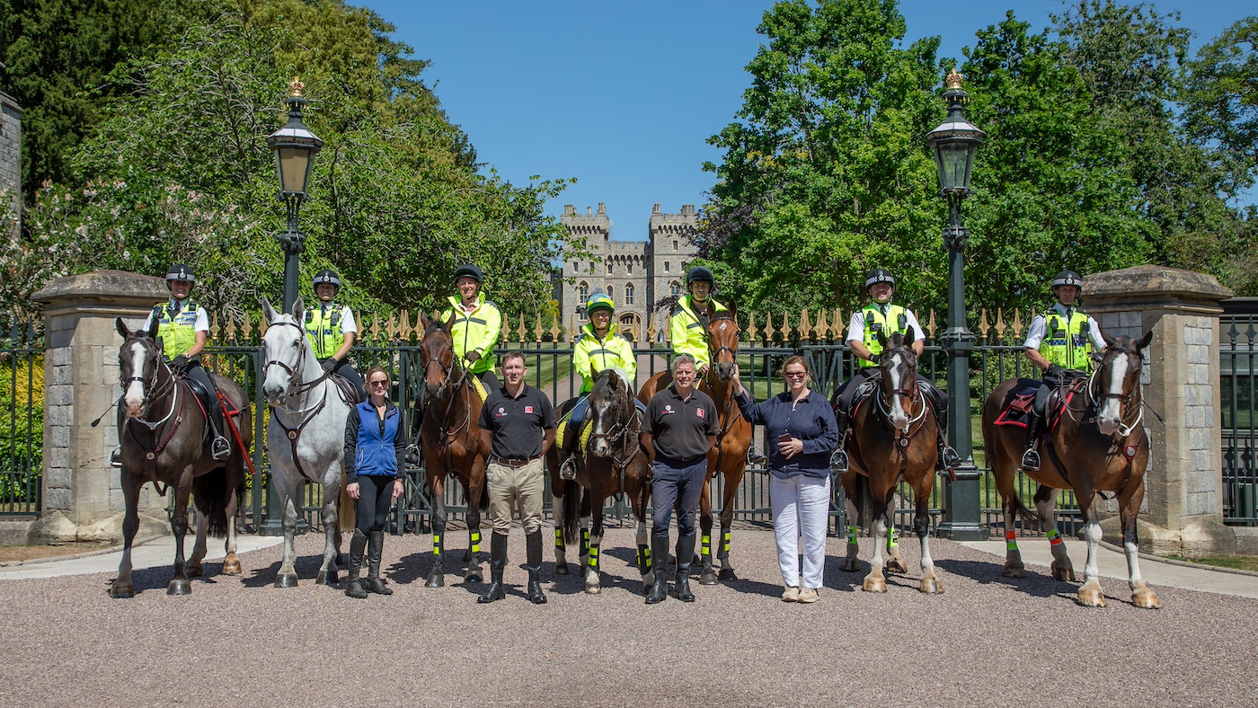 Le trajet épique de Lambourn à Windsor aide à changer les attitudes des conducteurs et à sauver la vie des chevaux