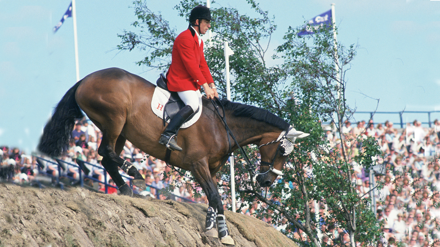 La légende de Hickstead Derby Michael Whitaker offre pour un retour historique