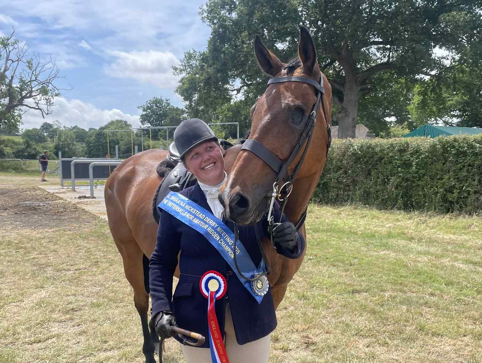 L'ancien cheval borgne gagne à Hickstead