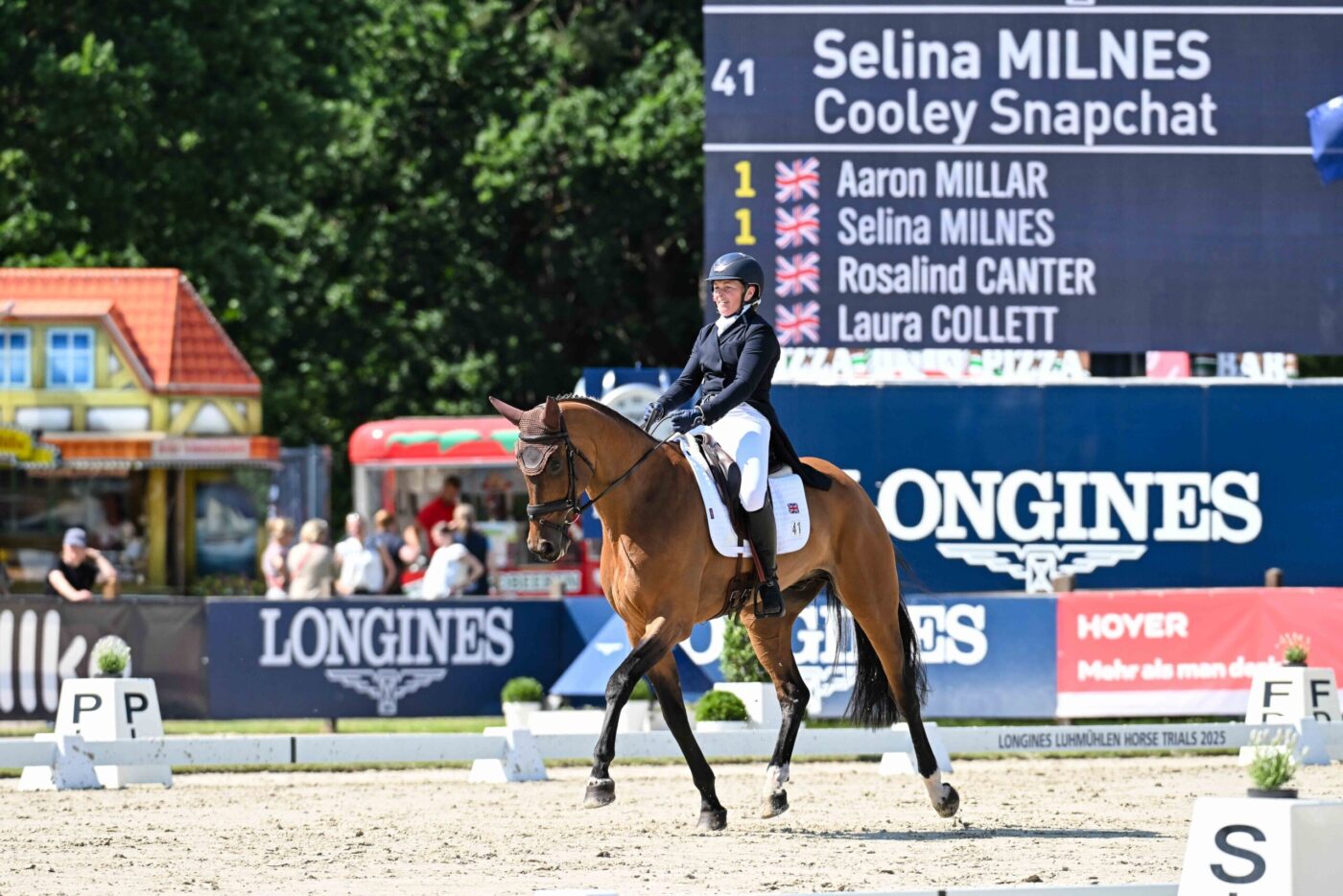 Les Britanniques sont en tête après Luhmühlen Horse Trials Dressage Dayage One 2025