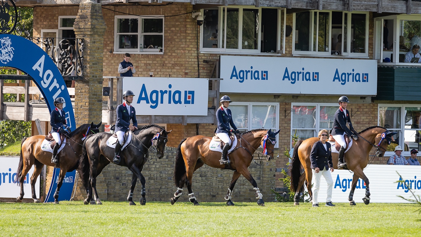 «L'avenir est brillant! La Grande-Bretagne vient de piquer par l'Allemagne dans la fabuleuse coupe des nations de Hickstead