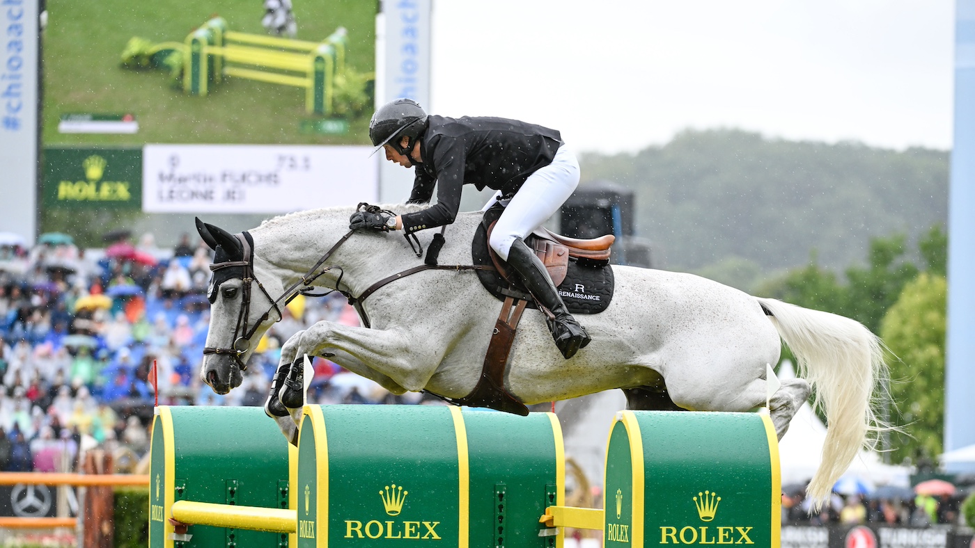 Dream Win - et un «dîner exquis» - pour le meilleur cavalier dans le Grand Prix d'Aix-un