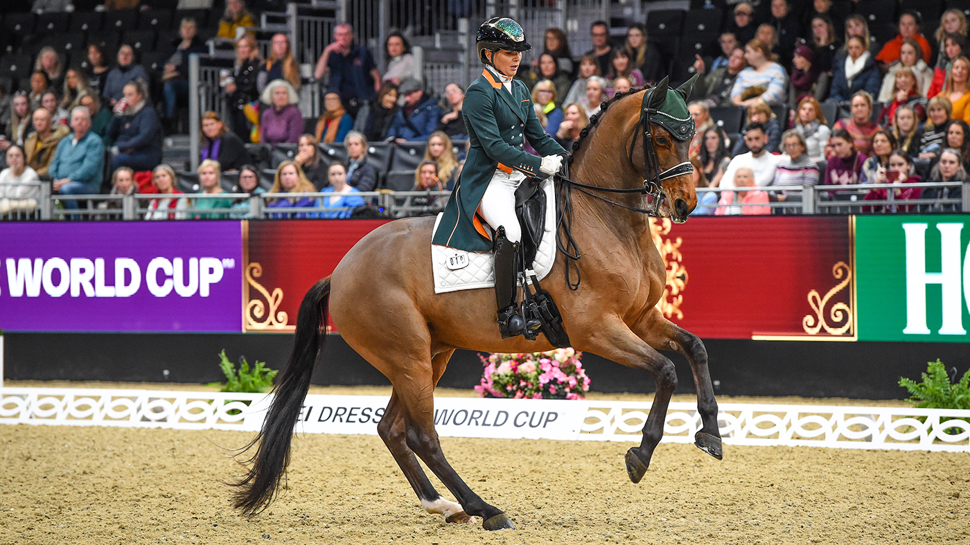 Le cavalier de dressage olympique Abi Lyle fait le retour du Grand Prix après une blessure