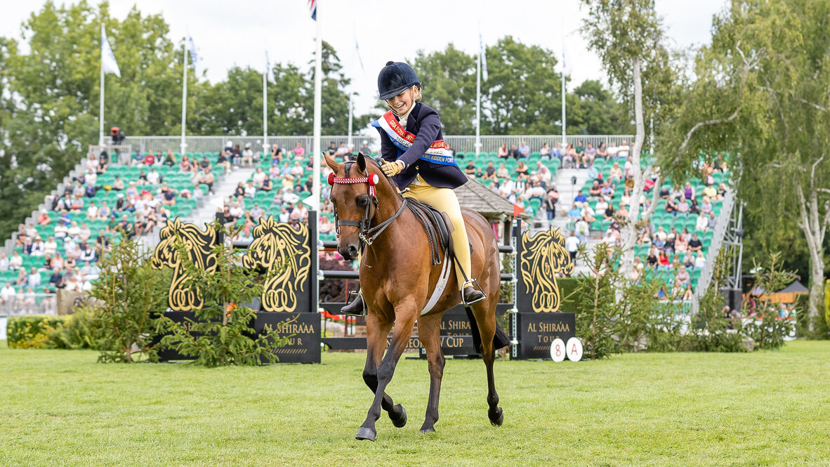 Stoneleigh Showtime atterrit le championnat de poney suprême
