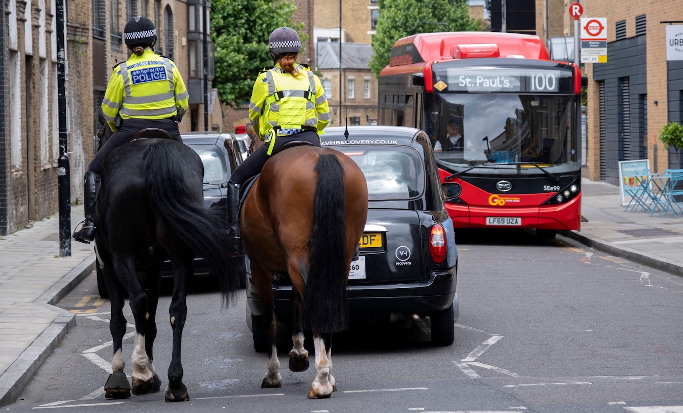 Jusqu'à 40 chevaux de police pour aller alors que la police rencontrée réduit la section montée pour lutter contre 260 millions de livres sterling de financement