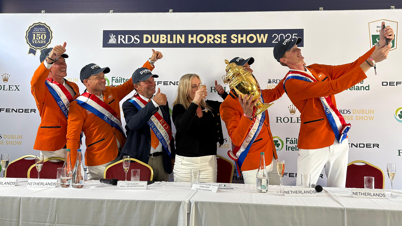 Les coureurs ont mis des chutes derrière eux pour réclamer des points de podium dans la Coupe des nations de Dublin