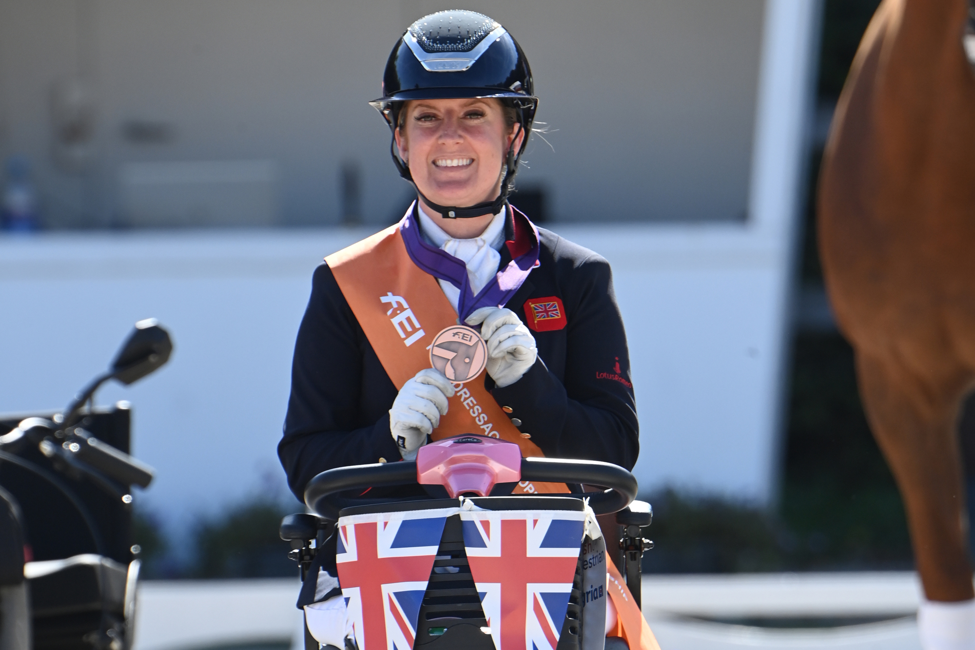 Jemima Green remporte la deuxième médaille aux Championnats de dressage para européens
