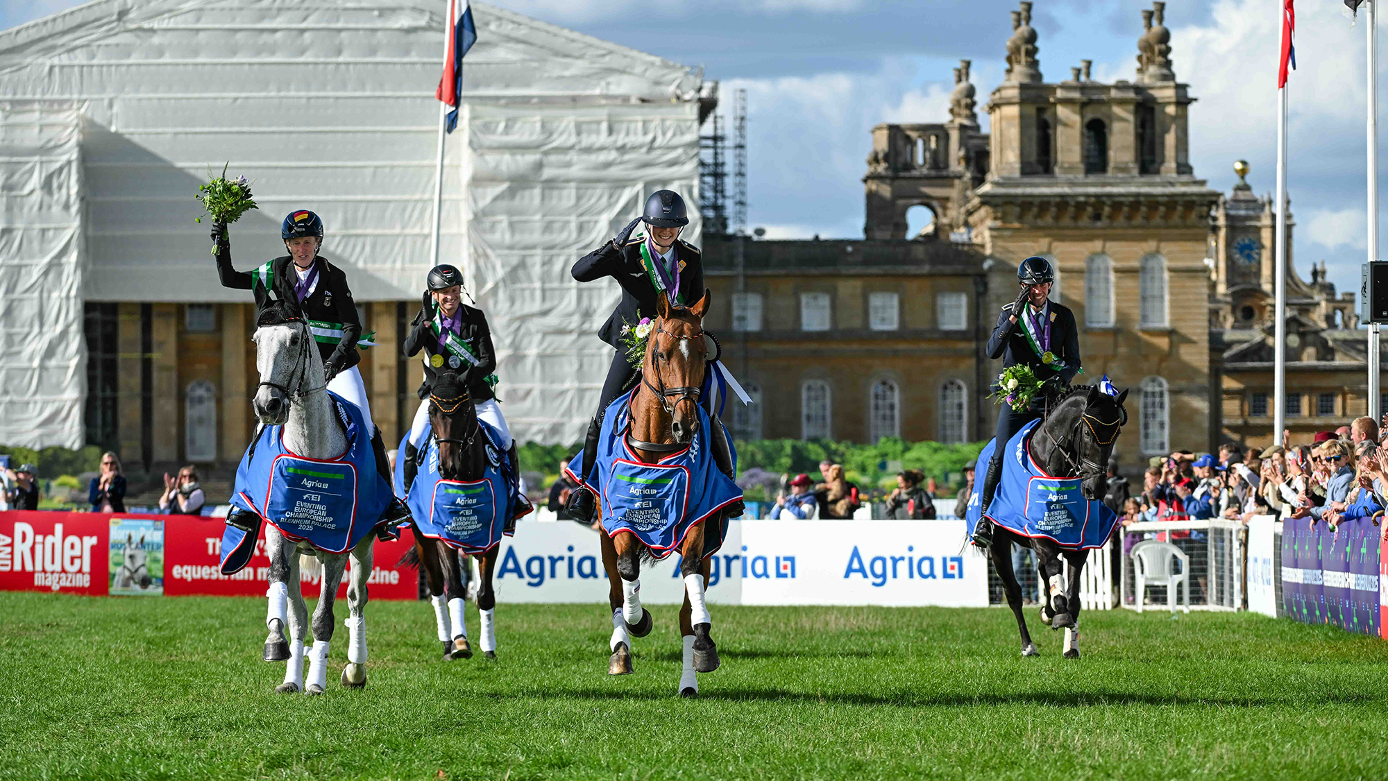 L'Allemagne prend de l'or d'équipe aux Championnats d'Europe Blenheim