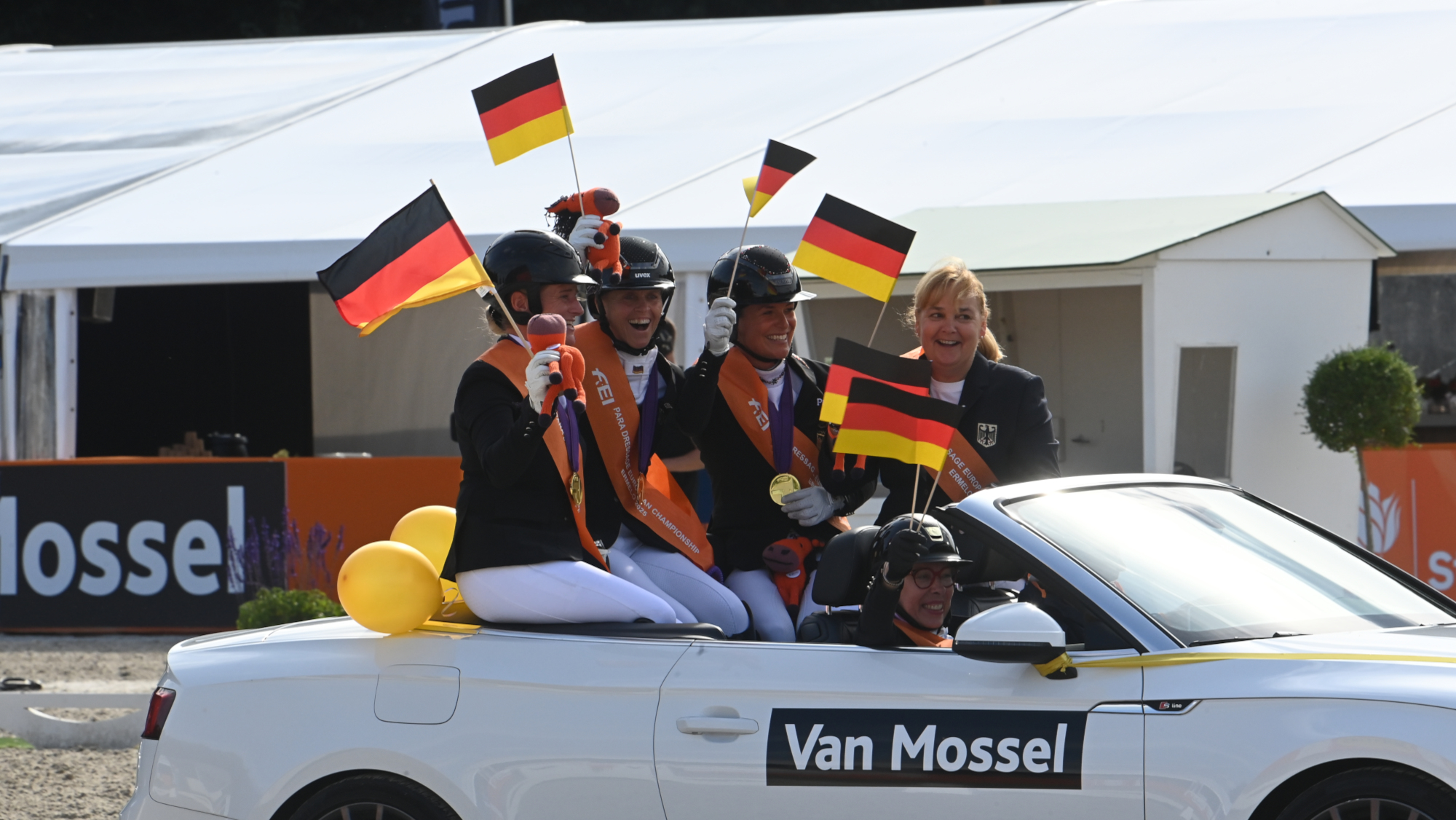 L'Allemagne remporte l'or historique aux championnats de dressage para européens