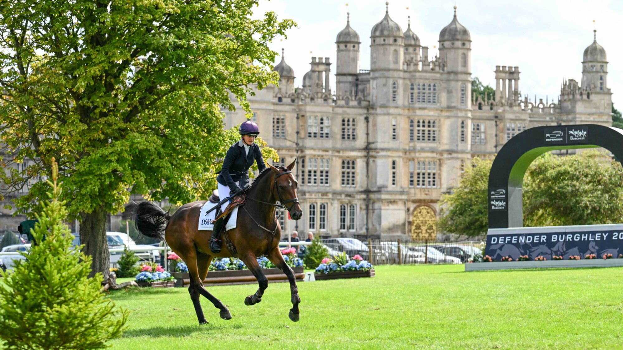 Piggy March en tête de Burghley Young Event Results Résultats des chevaux