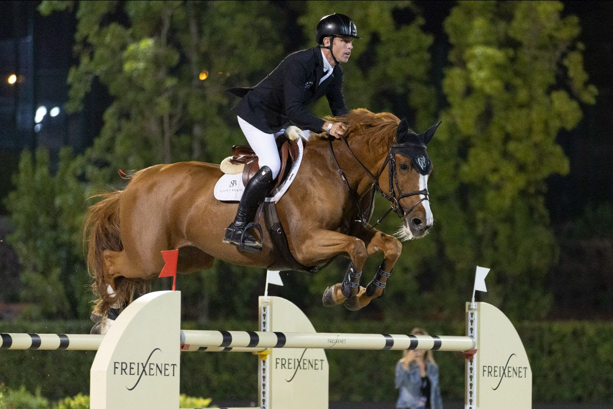 Scott Brash et Hello Folie sont également victorieux dans le Grand Prix vendredi soir.