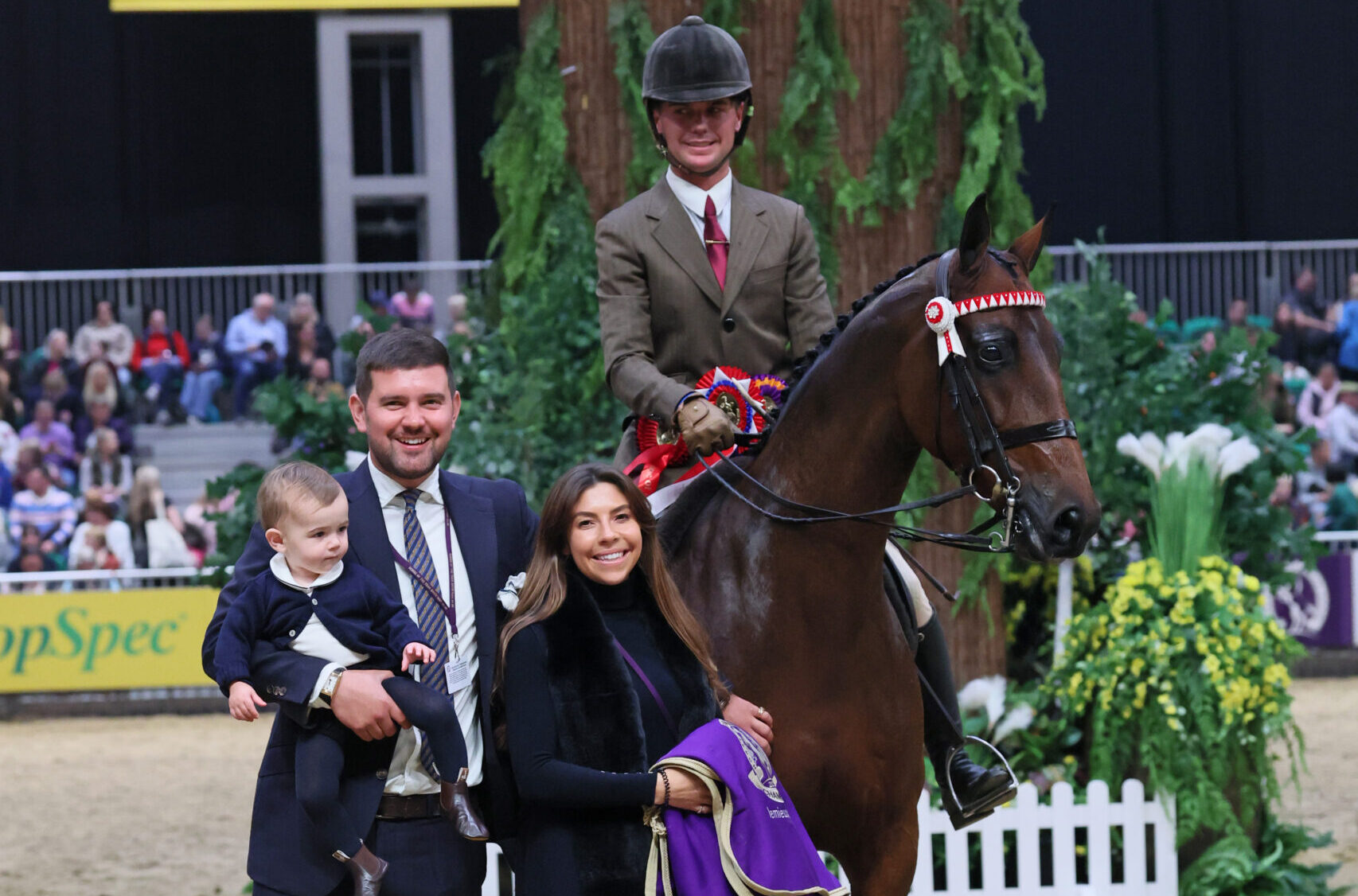 La finale du cheval de concours intermédiaire de l'année est revendiquée par le double vainqueur