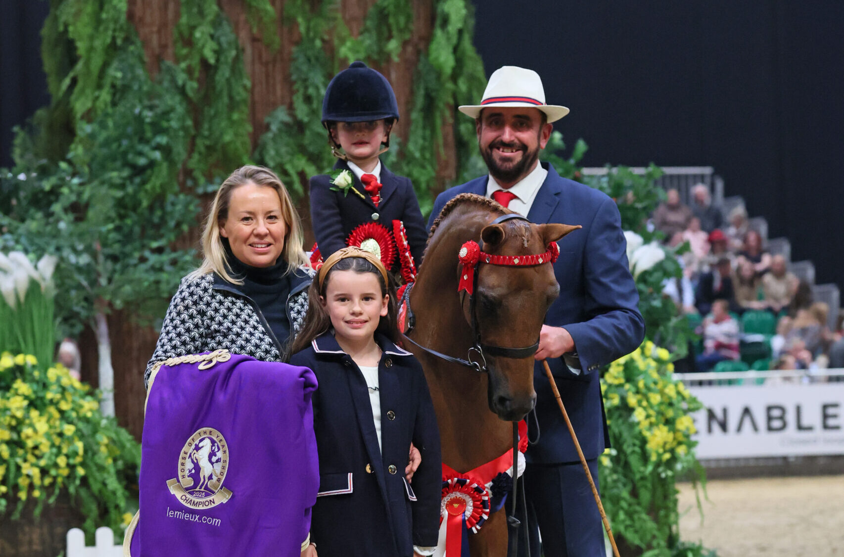 Le mini-championnat 2025 au Horse of the Year Show voit Simba couronné