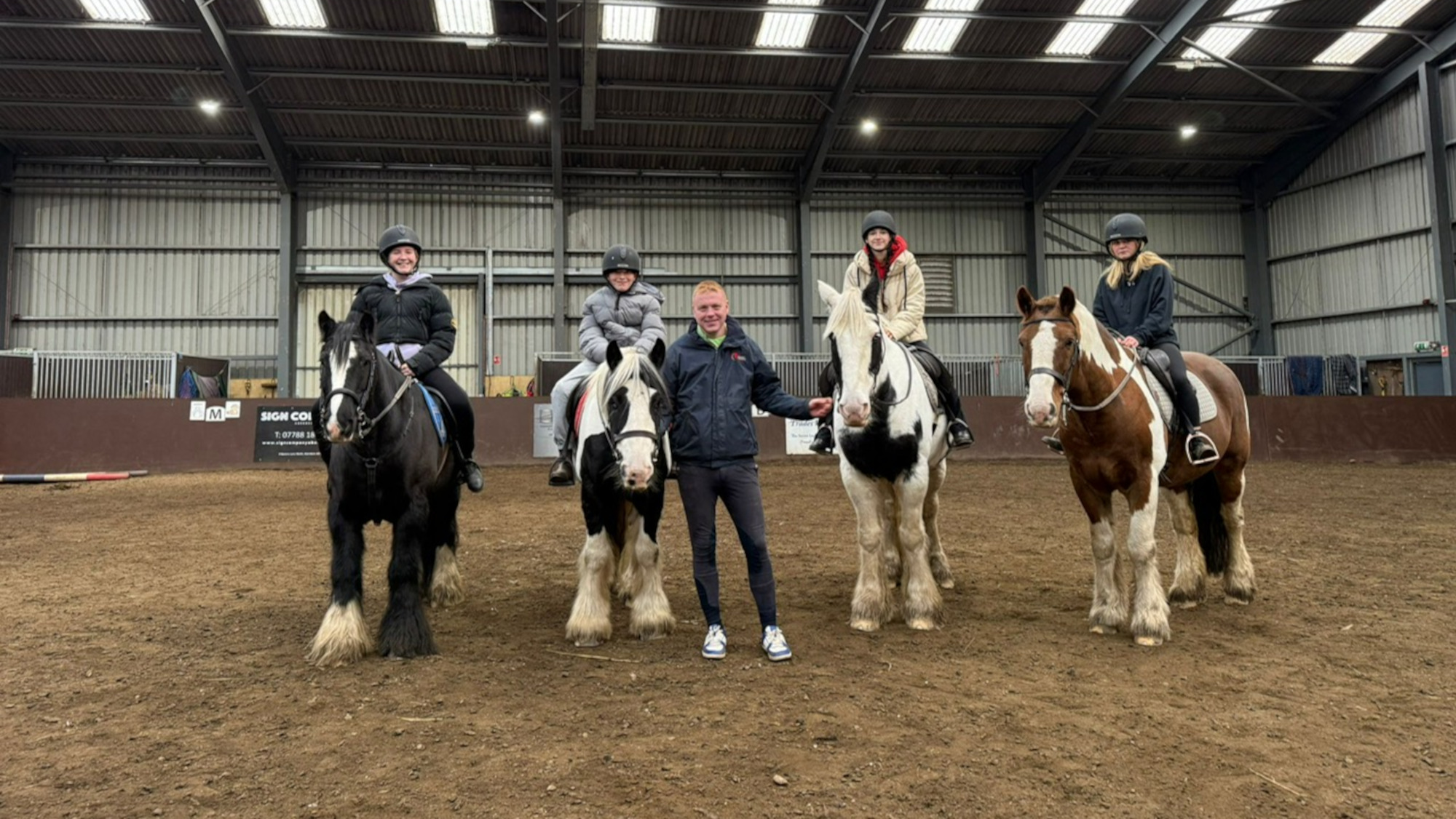 Le projet visant à donner accès aux chevaux à davantage de jeunes porte ses fruits