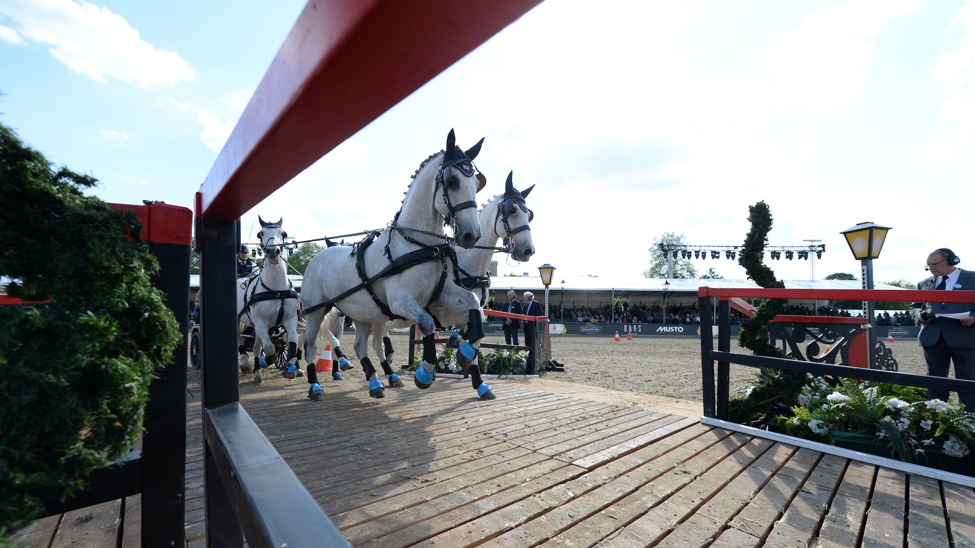 Defender Drive & Drive oppose la puissance et la puissance au Royal Windsor